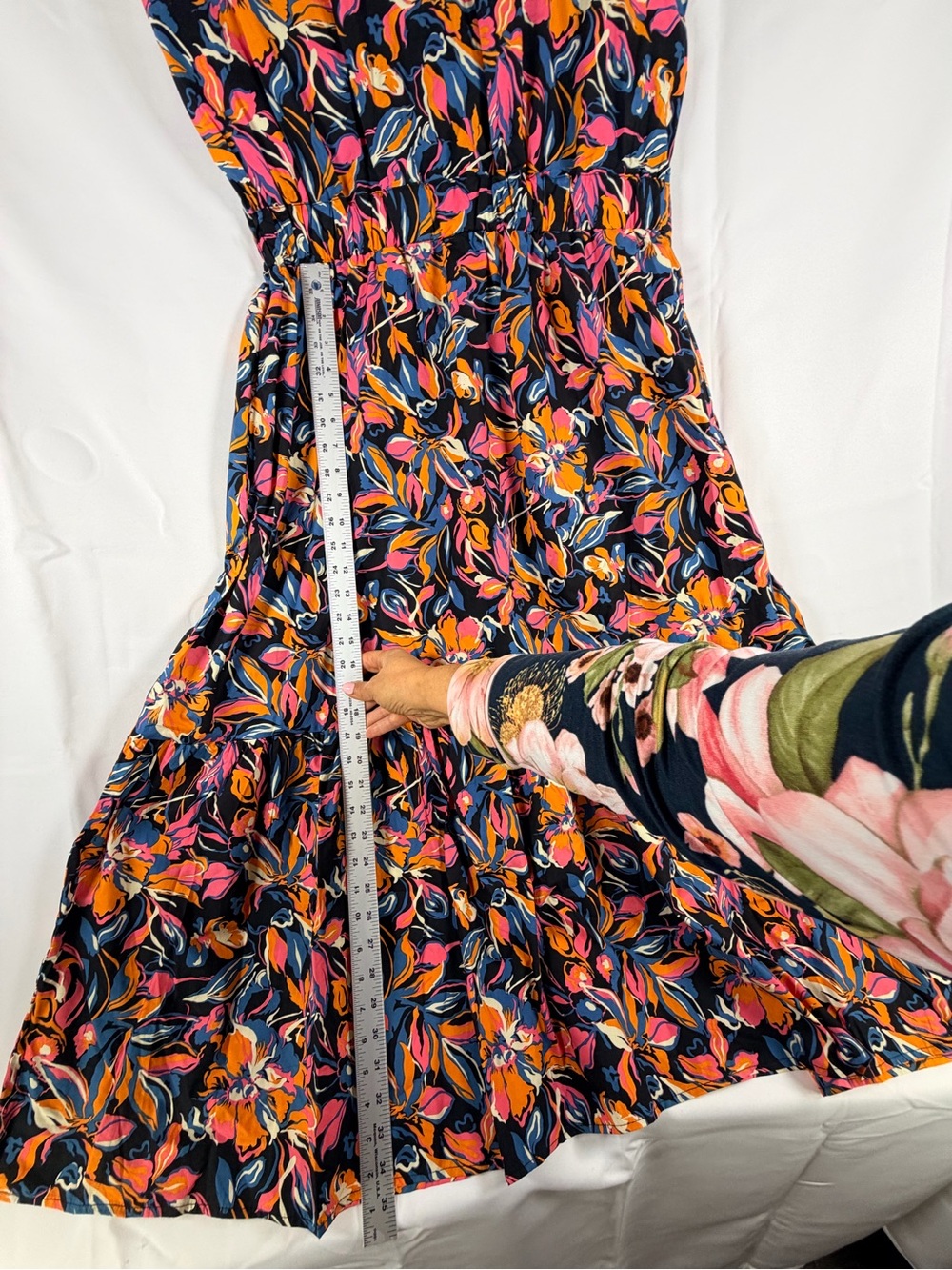 FRENCH CONNECTION Women’s Size XL Dress Maxi Twist Front Style Cotton NWT - Picture 11 of 15